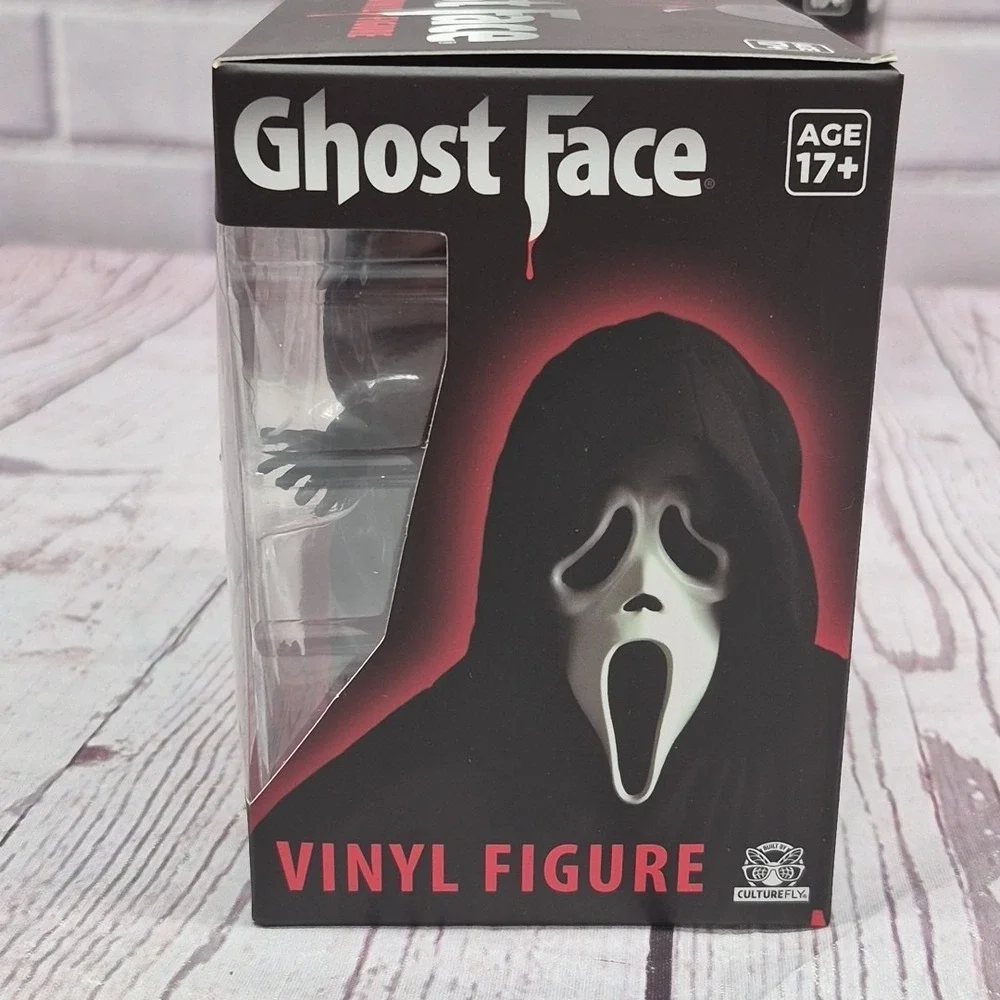 CultureFly FlyGuys Ghost Face Vinyl Figure Scream Horror Collectible GHOQ049A-RS